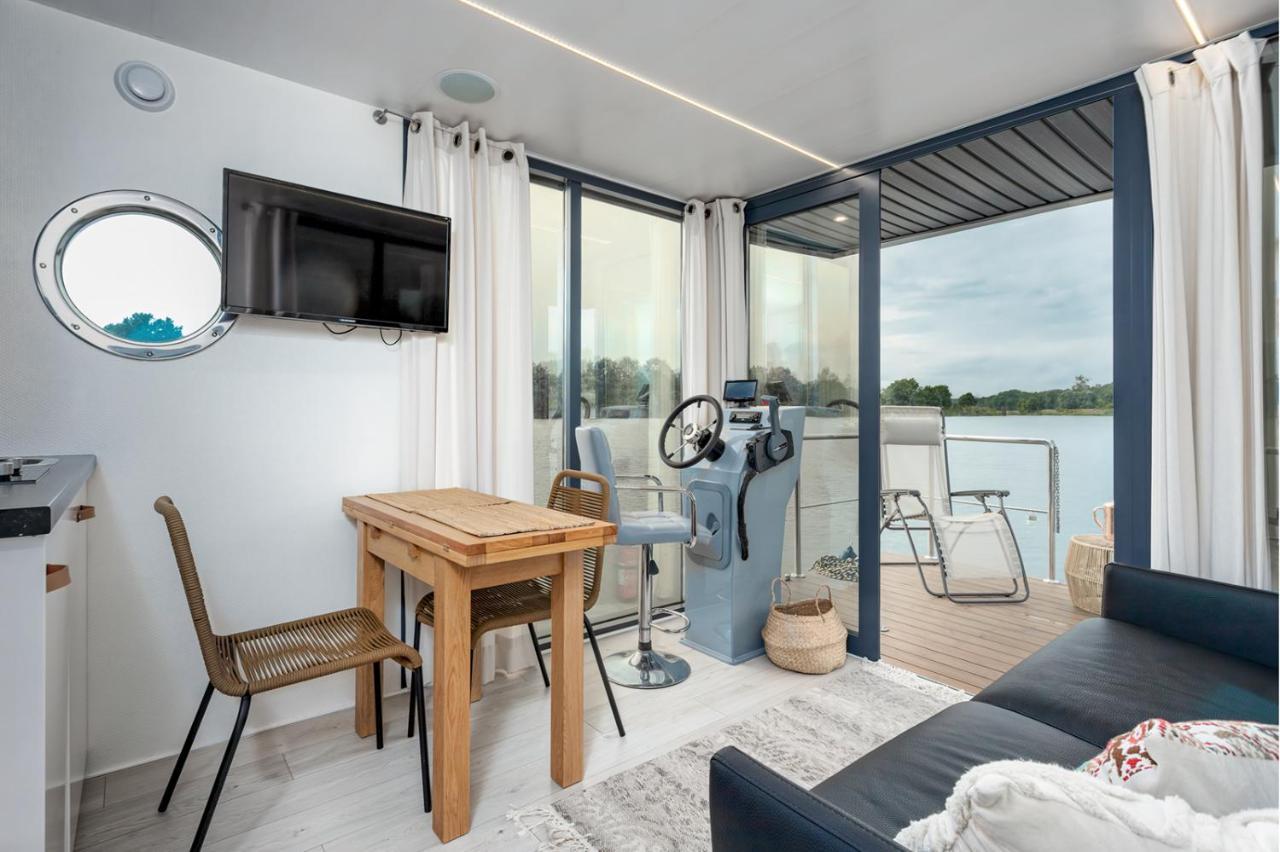 Lemuria Houseboat - Plywajacy Domek Na Wodzie Breslavia Exterior foto