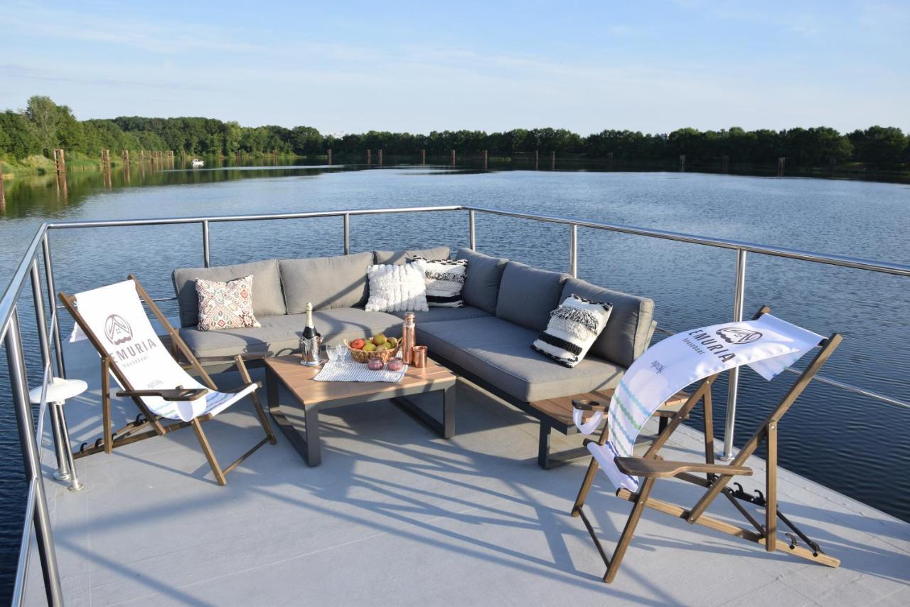 Lemuria Houseboat - Plywajacy Domek Na Wodzie Breslavia Exterior foto